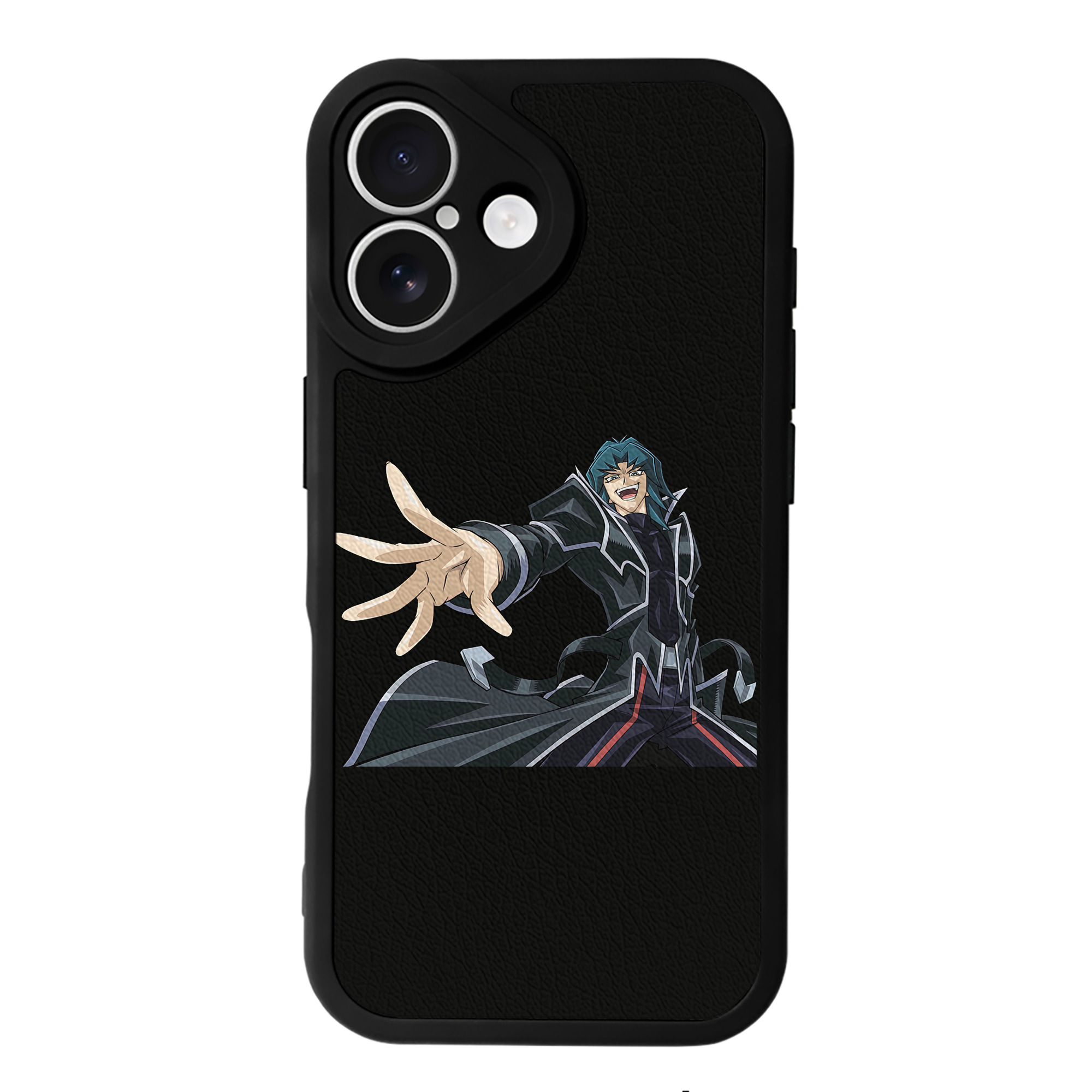 遊☆戯☆王 Yu-Gi-Oh! 【iPhone 16シリーズ対応】シリコンスマホケース（レザー調） 材質：シリコン